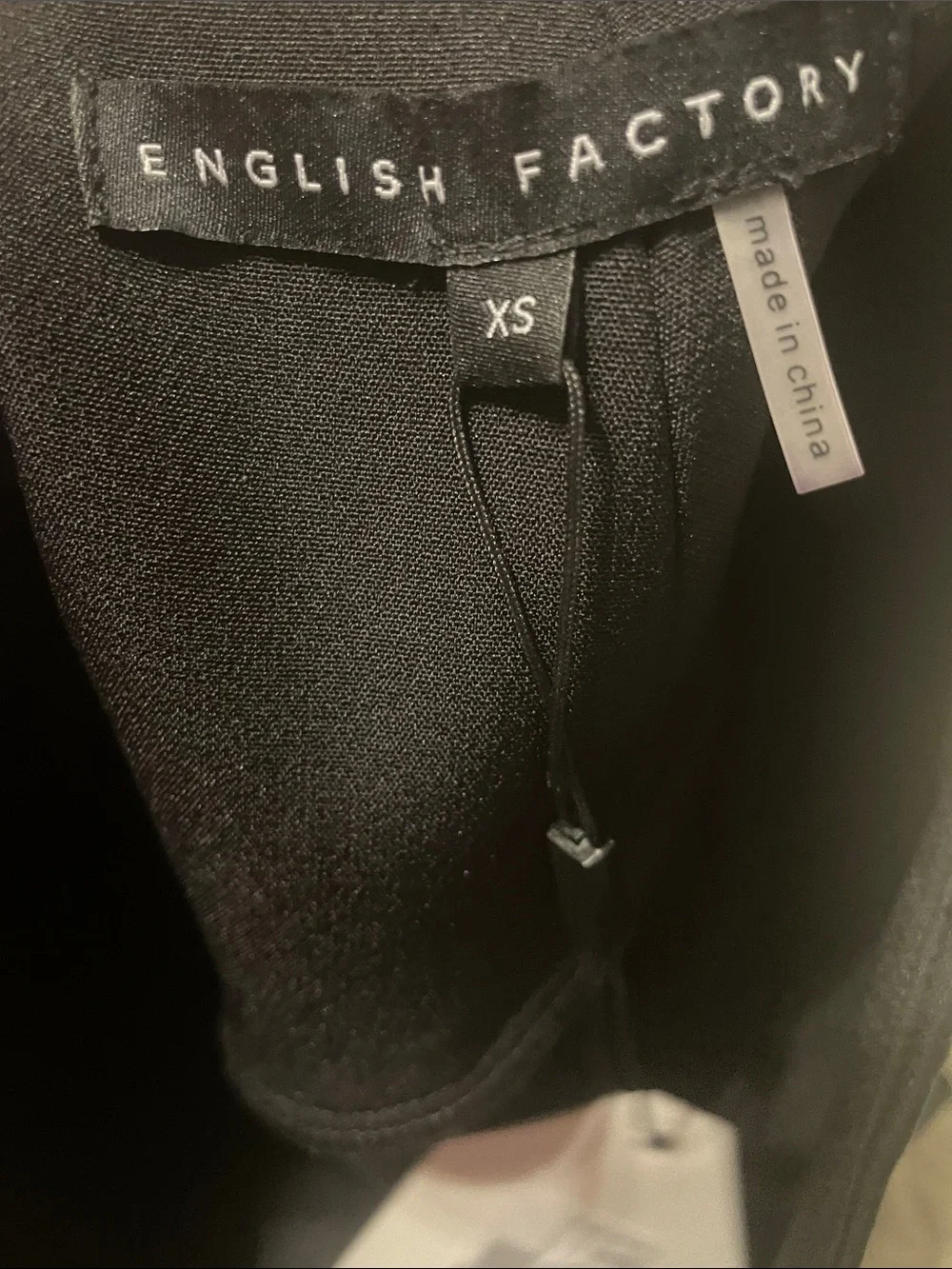 English Factory Black Ruffle Skort - Picture 3 of 3